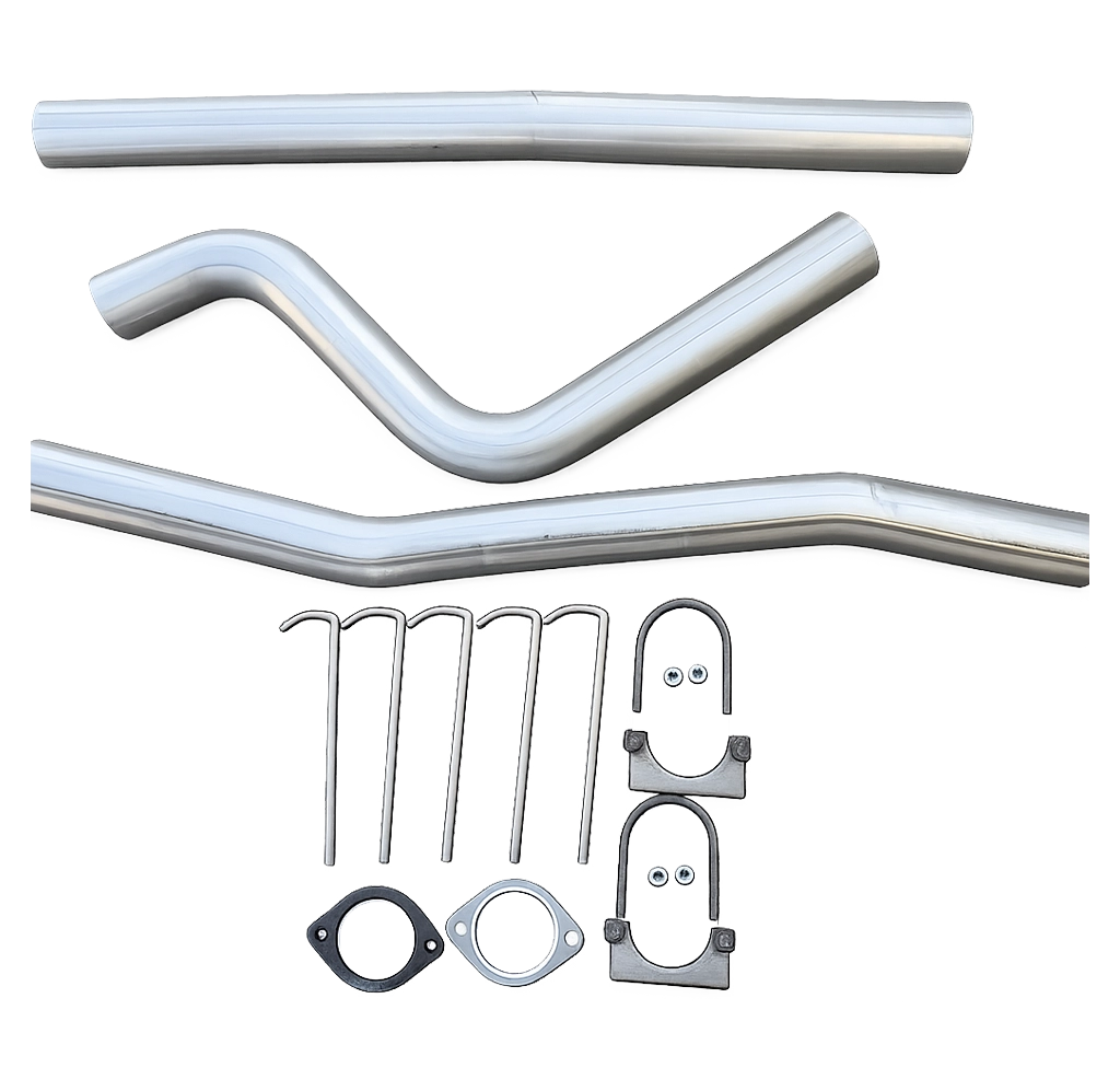 2.5" Stainless Acura 04-08 TL Exhaust Piping Kit