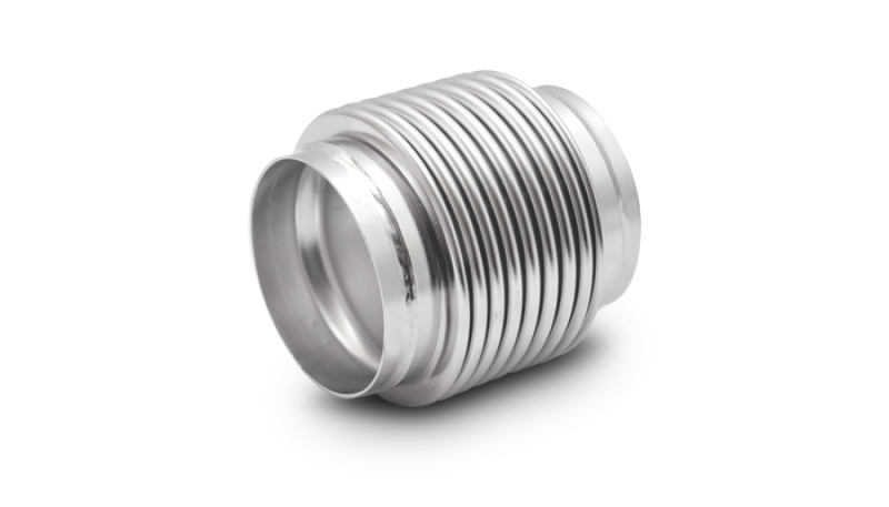 Vibrant SS Bellow Assembly w/ Solid Liner 3.5in ID x 4in overall L Electro Polished 68935