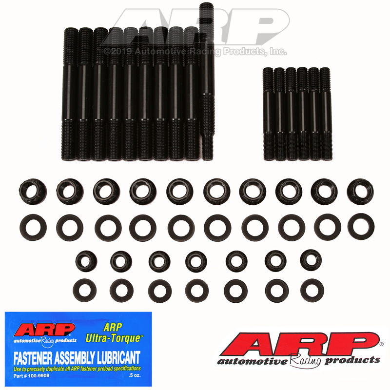ARP Ford New Boss 302 w/ Rear Sump OIl Pan Main Stud Kit 154-5610