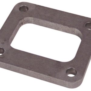 Vibrant T04 Turbo Inlet Flange (Rectangular Inlet) Mild Steel 1/2in Thick