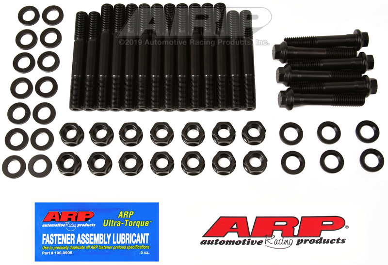 ARP BBC Dart Big M 4-bolt Cast Iron Caps Main Stud Kit 235-5601