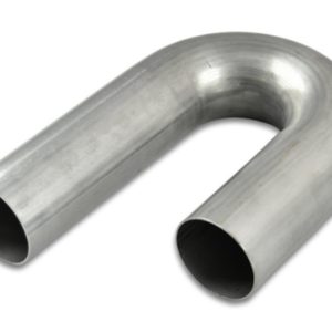 Vibrant 2.5in O.D.Tight Radius 180 Degree U-Bend Stainless Tubing