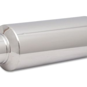 Vibrant SS Resonator (Standard Design) 3" inlet/outlet x 18" long 5" OD body