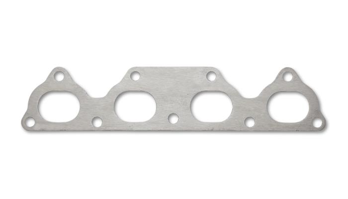 Vibrant Mild Steel Exhaust Manifold Flange for Honda/Acura D-Series motor 1/2in Thick 14610D