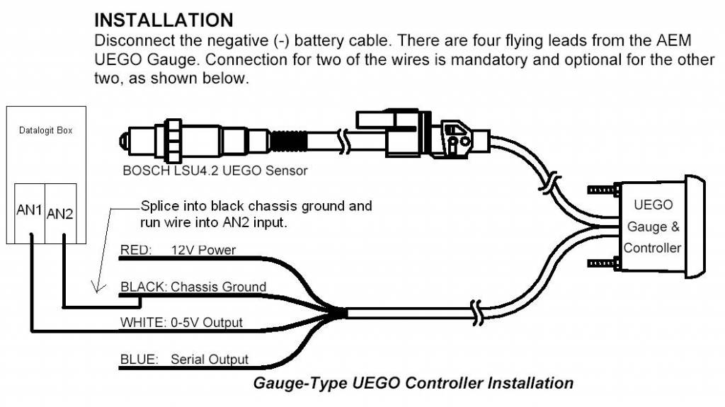 AEM UEGO Installation Instructions 30-4100 — KTeller.com ... dakota digital gauges wiring diagram 