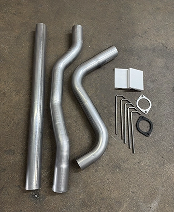 2.5" Aluminized Honda 98-02 Accord Exhaust Piping Kit