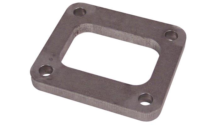 Vibrant T04 Turbo Inlet Flange (Rectangular Inlet) T304 SS 1/2in Thick 1441