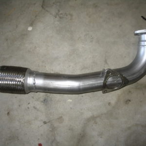 2" to 2.5" Aluminized Civic Turbo Downpipe