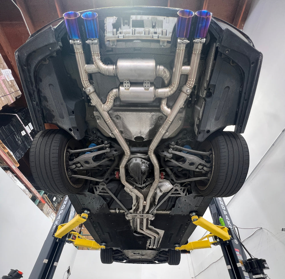 PLM Titanium Valved Exhaust System - BMW F80 F82 M3 M4