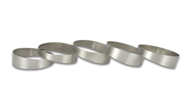 Vibrant 2.5in. O.D. Titanium Pie Cuts - Bag of 4