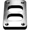 Blox Racing T3 Inlet Flange Divided (1018 Mild Steel)