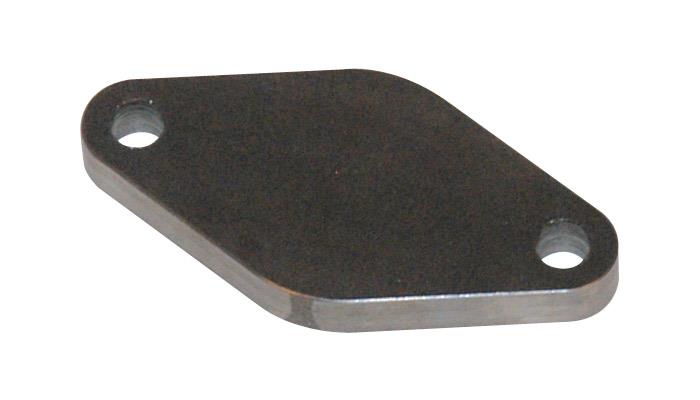 Vibrant Wastegate Block Off Flange (Drilled Holes) Mild Steel 3/8in Thick 14290