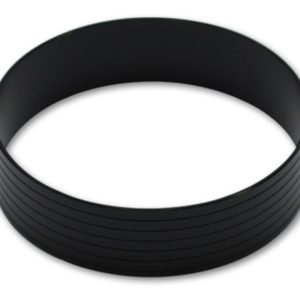 Vibrant Aluminum Union Sleeve for 5in OD Tubing - Hard Anodized Black