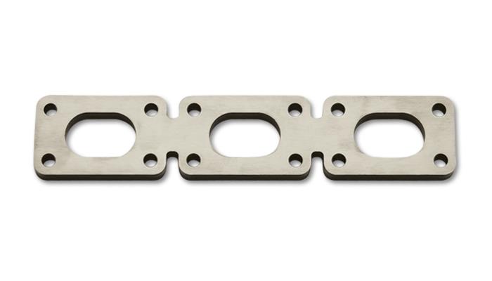 Vibrant T304 SS Exh Manifold Flanges for BMW E36/E46 platform motors 3/8in Thick (SOLD IN PAIRS) 14336