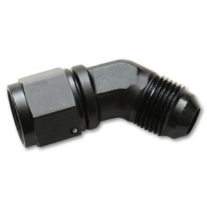 Vibrant -10AN Female to -10AN Male 45 Degree Swivel Adapter Fitting