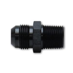Vibrant -10AN to 3/4in NPT Straight Adapter Fitting - Aluminum