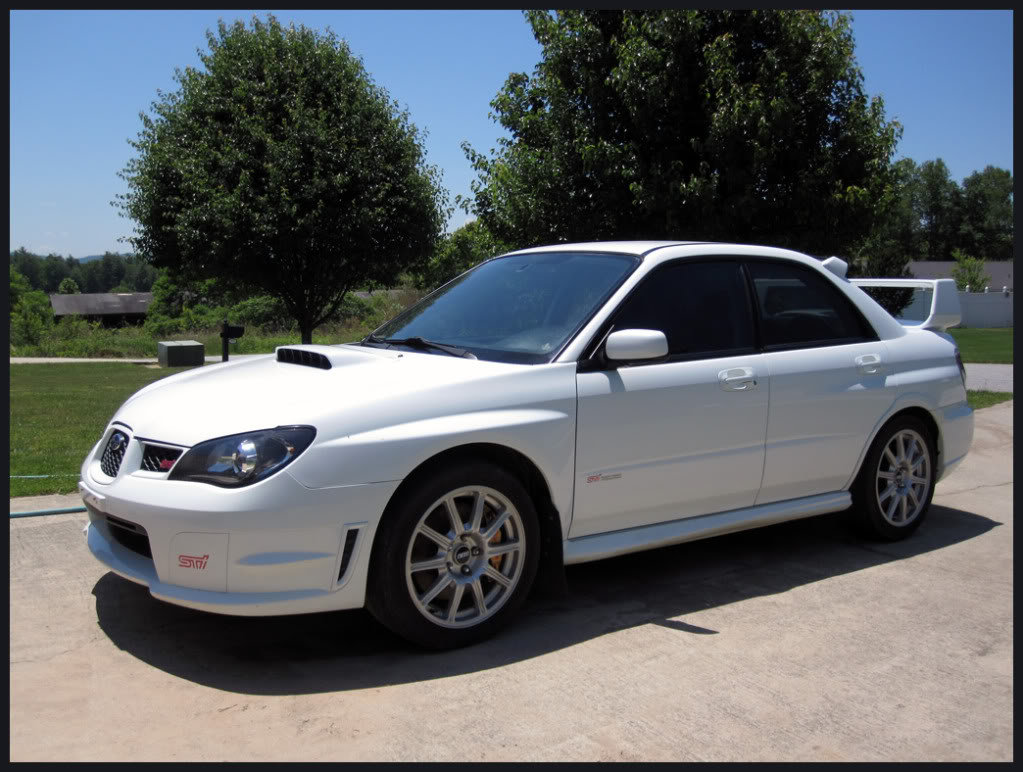 2006 STi Aspen White on Silver BBS - KTeller